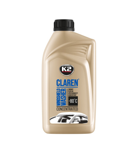 Płyn do spryskiwaczy koncentrat 1L -80C K2 Claren K611