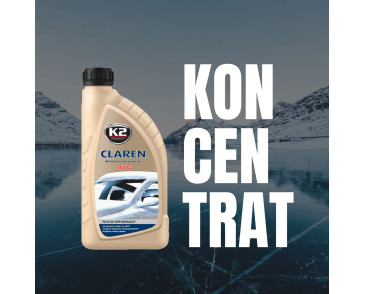Płyn do spryskiwaczy koncentrat 1L -80C K2 Claren K611