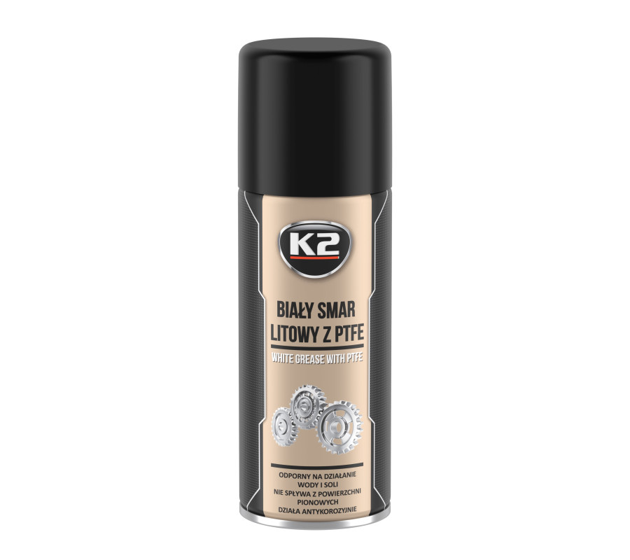 K2 BIAŁY SMAR Z PTFE 400ML