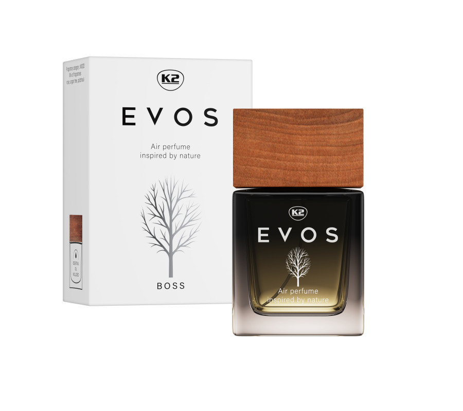 ZAPACH PERFUMY DO SAMOCHODU 50ML BOSS / EVOS FLAKON