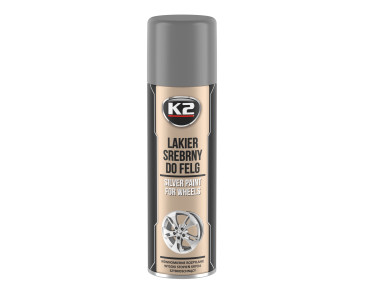 K2 SREBRNY LAKIER DO FELG 500 ML