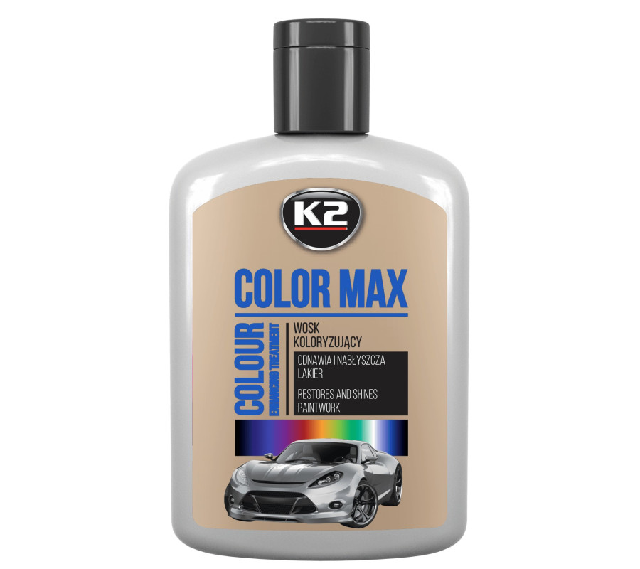 K2 COLOR MAX 200 ML SZARY