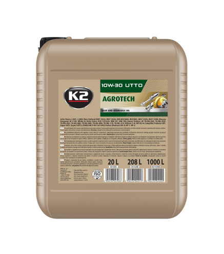 K2 AGROTECH 10W-30 UTTO  20L