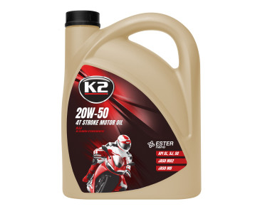 K2 20W-50 4T STROKE MOTOR OIL  4L