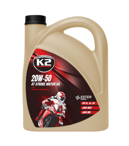 K2 20W-50 4T STROKE MOTOR OIL  4L