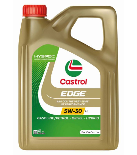 OLEJ CASTROL 5W30 4L EDGE LL TITANIUM FST / C3 / LL04 / 229.31 229.51 / 504.00 507.00 / PORSCHE C30