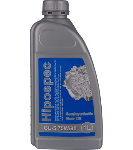 OLEJ SPECOL 75W90 1L GL5 HIPOSPEC PÓŁSYNT. / PRZEKŁADNIOWY