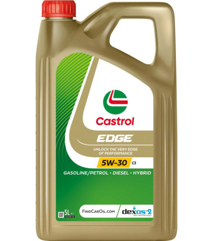 OLEJ CASTROL 5W30 5L EDGE C3 TITANIUM FST SN/CF / 505.00 505.01 / 229.31 229.51 / DEX2 / RN 0700 0710