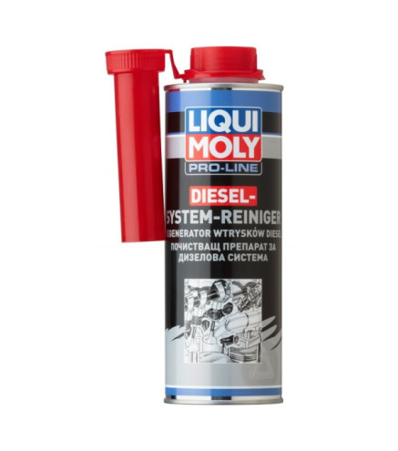 ŚRODEK DO CZYSZCZENIA WTRYSKIWACZY 500ML DIESEL PRO-LINE DODATEK DO PALIWA / LIQUI MOLY