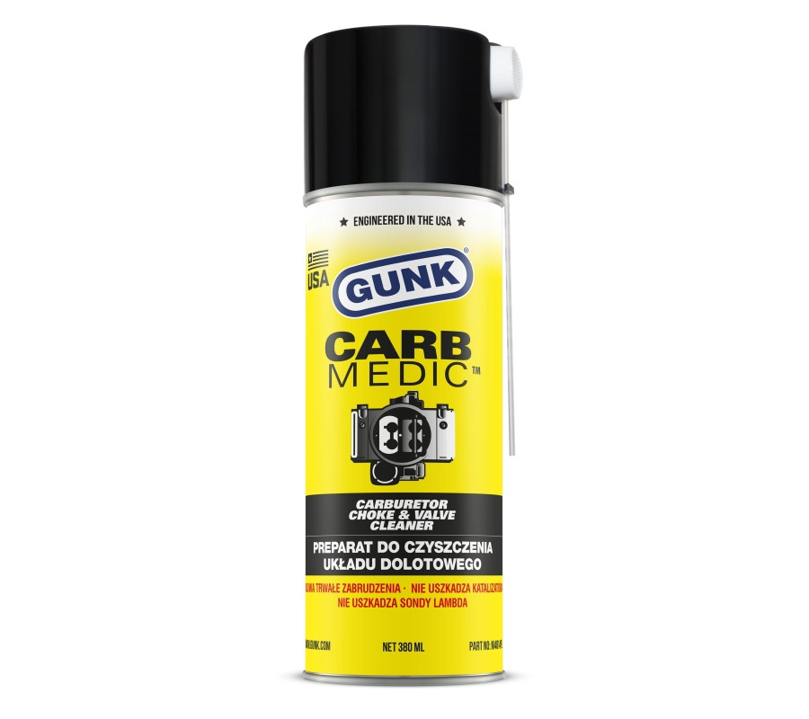 ŚRODEK DO CZYSZCZENIA UKŁ. DOLOTOWEGO/PRZEPUSTNIC 354G/380ML SPRAY CARB MEDIC / GUNK