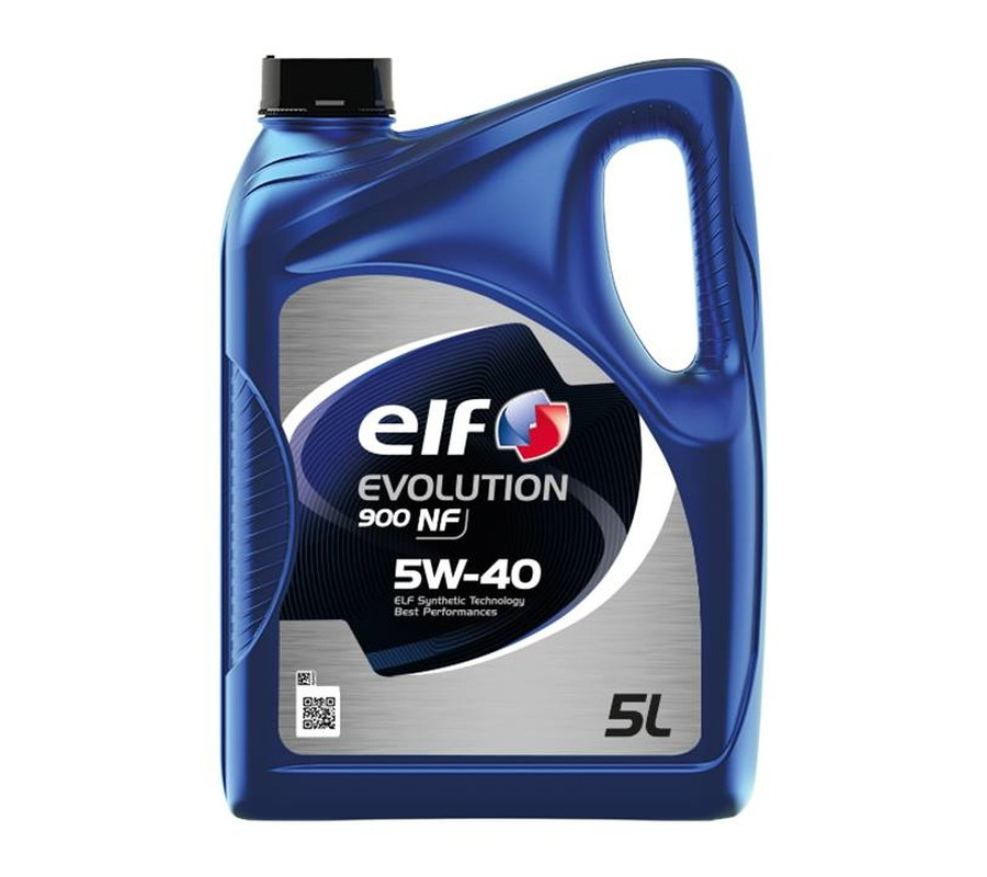 OLEJ ELF 5W40 5L EVOLUTION 900 NF / A3/B4 / SL/CF / 502.00 505.00 / 229.3
