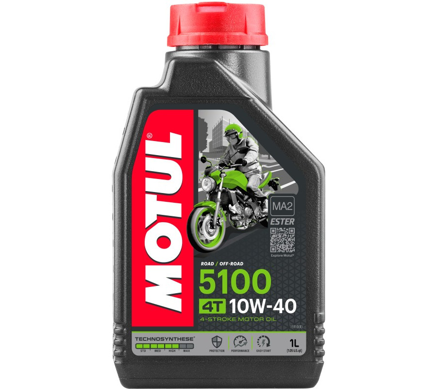 OLEJ MOTUL 10W40 1L 5100 4T / MOTOCYKLE