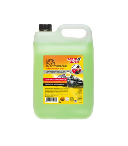 PŁYN DO SPRYSKIWACZY 5L LETNI / SUMMER SCREEN WASH
