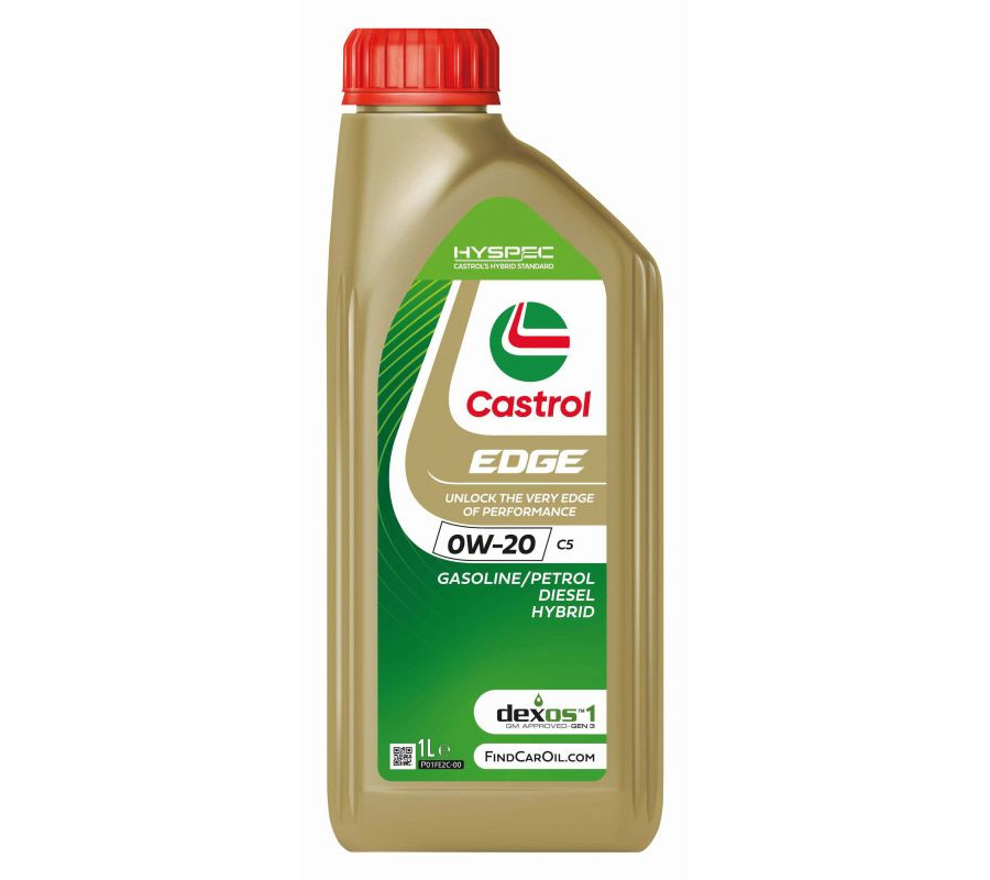 OLEJ CASTROL 0W20 1L EDGE / SP / C5/C6 / GF-6 / DEX1 GEN3 / STJLR.03.5006 / 229.71 / MS-6395 / M2C947-B1 / 9.55535-GSX