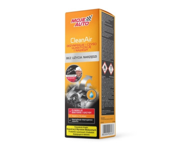 ŚRODEK BIOBÓJCZY DO CZYSZCZENIA KLIMATYZACJI CLEAN AIR FRESH 150ML / GRANAT PKUIW 20.20.14.0