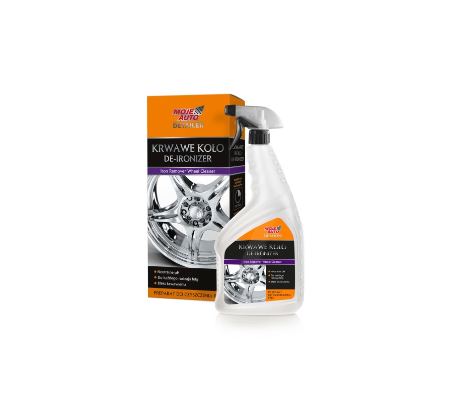 ŚRODEK DO CZYSZCZENIA FELG 750ML KRWAWE KOŁO / MOJE AUTO DETAILER