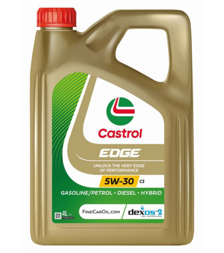 OLEJ CASTROL 5W30 4L EDGE C3 TITANIUM FST SN/CF / 505.00 505.01 / 229.31 229.51 / DEX2 / RN 0700 0710