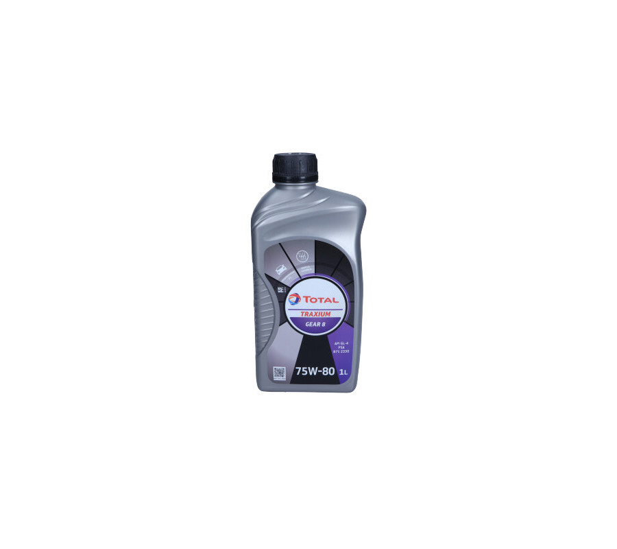 OLEJ TOTAL MTF 75W80 1L TRAXIUM GEAR 8 / GL4+ / B 71 2330 / PRZEKŁADNIOWY