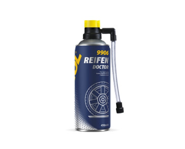 KOŁO ZAPASOWE - ŚRODEK DO USZCZELNIANIA OPON 450ML / MANNOL