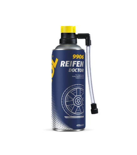 KOŁO ZAPASOWE - ŚRODEK DO USZCZELNIANIA OPON 450ML / MANNOL
