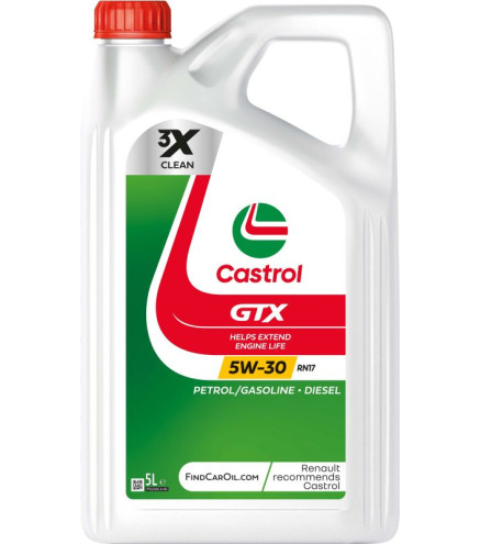 OLEJ CASTROL 5W30 5L GTX RN17 / C3