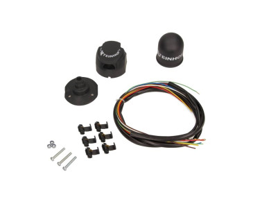 WIĄZKA HAKA HOLOWNICZEGO, ELEKTRYCZNA UNIWERSALNA, GNIAZDO 7 PIN   DŁ. 1800