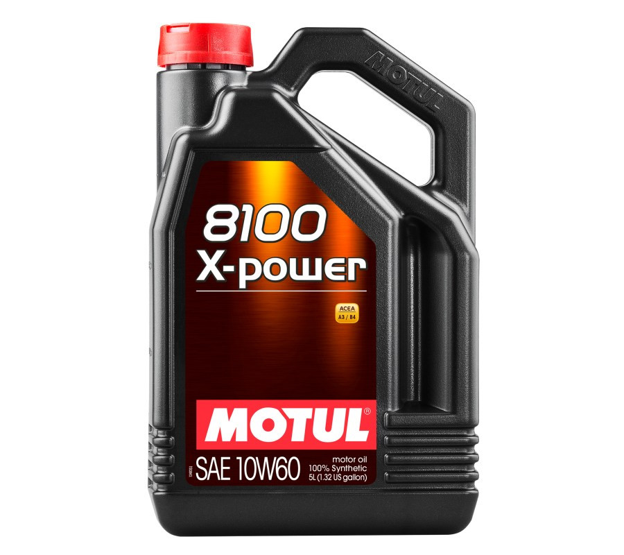 OLEJ MOTUL 10W60 5L 8100 X-POWER / SN/CF / A3/B4