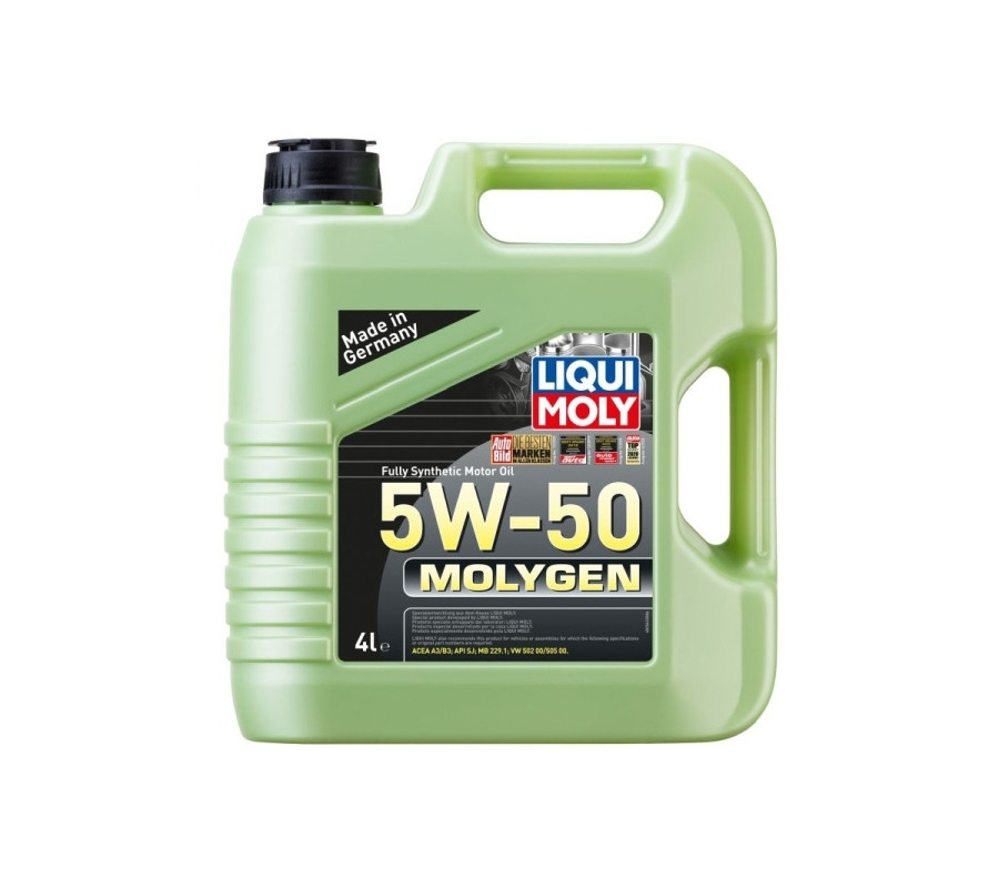 OLEJ LIQUI MOLY 5W50 4L MOLYGEN SJ/CF / 229.1 / 502.00 505.00