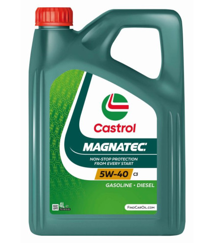 OLEJ CASTROL 5W40 4L MAGNATEC DUALOCK SN / C3 / LL04 / FIAT 9.55535-S2 / 226.5 229.31 / RN0700/0710