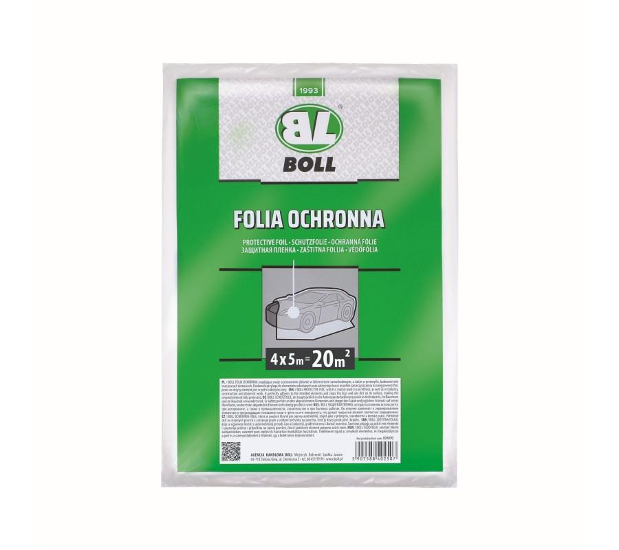 004090 folia ochronna 4x5m (20m2) Boll