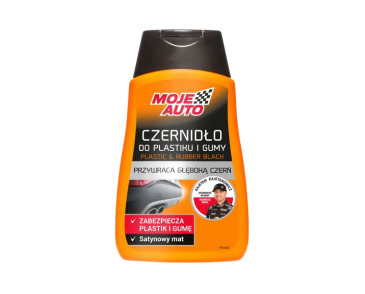 ŚRODEK CZERNIDŁO DO PLASTIKU I GUMY 250ML / MOJE AUTO
