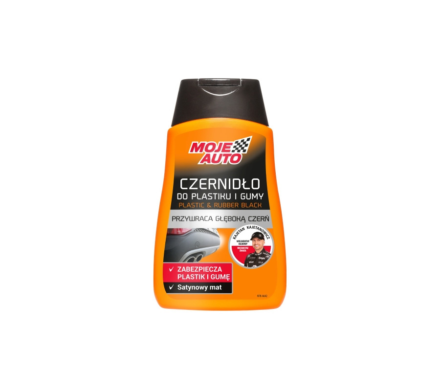 ŚRODEK CZERNIDŁO DO PLASTIKU I GUMY 250ML / MOJE AUTO
