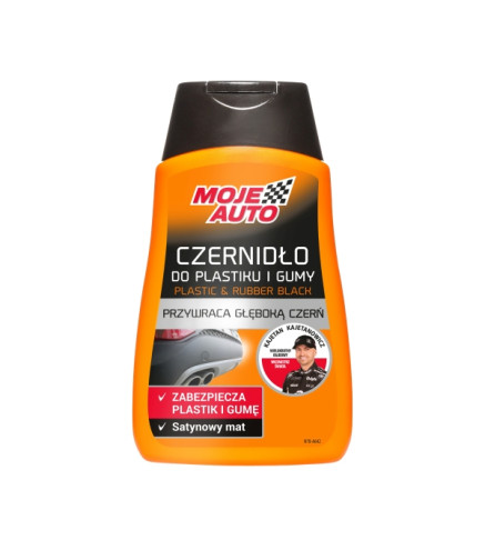 ŚRODEK CZERNIDŁO DO PLASTIKU I GUMY 250ML / MOJE AUTO