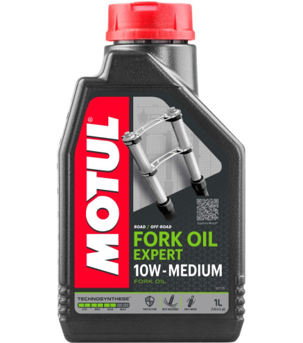 OLEJ MOTUL FORK OIL EXPERT MEDIUM 10W 1L / AMORTYZATORY TELESKOPOWE / HYDRAULICZNY