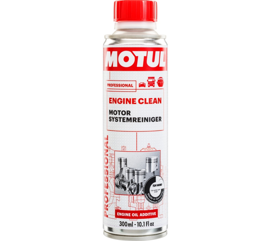 ŚRODEK DO CZYSZCZENIA SILNIK 300ML PB/ON ENGINE CLEAN AUTO / DO MIESZANIA Z OLEJEM SILN. / MOTUL