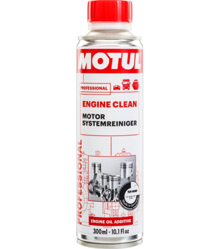 ŚRODEK DO CZYSZCZENIA SILNIK 300ML PB/ON ENGINE CLEAN AUTO / DO MIESZANIA Z OLEJEM SILN. / MOTUL