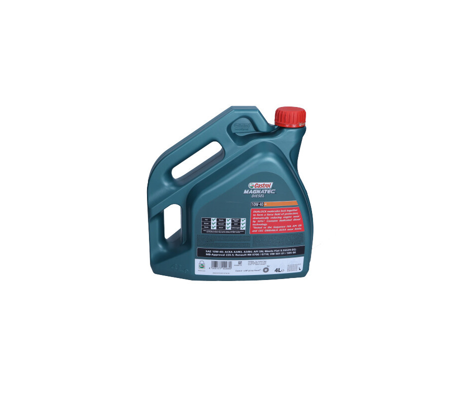 OLEJ CASTROL 10W40 4L DIESEL MAGNATEC DUALOCK B4 / 229.1 / 501.01 505.00