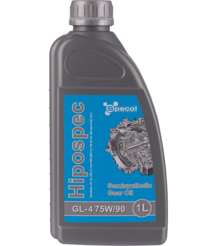 OLEJ SPECOL 75W90 1L HIPOSPEC / GL4 / PÓŁSYNT. / FORD WSD M2C 175 / 501.50 / GM OPEL B 040 104 3