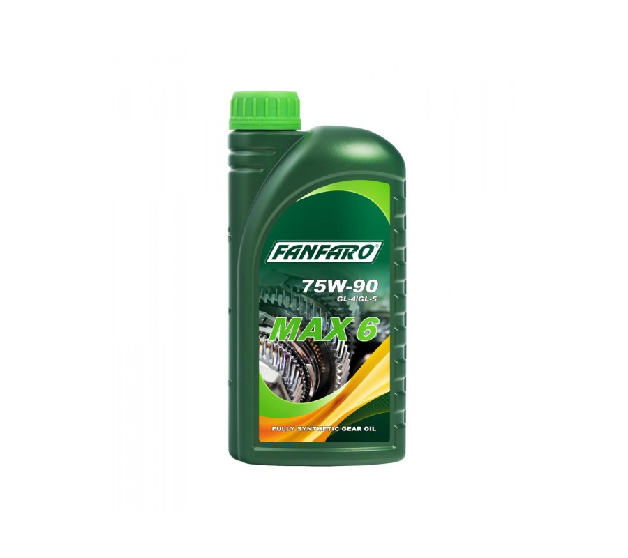 OLEJ FANFARO 75W90 1L GL4/GL5 SYNTHETIC MAX6 / MAN 342 M1/M2/M3