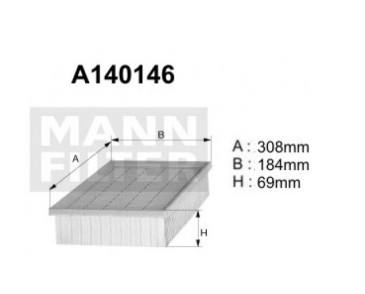 A140146 (AP179) Filtr powietrzaDENCKERMANN
