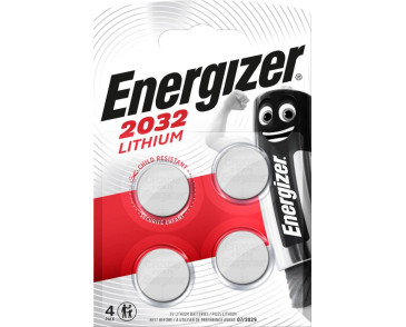 BATERIA SPECJALISTYCZNA LITOWA CR2032 BLISTER 4 SZT.