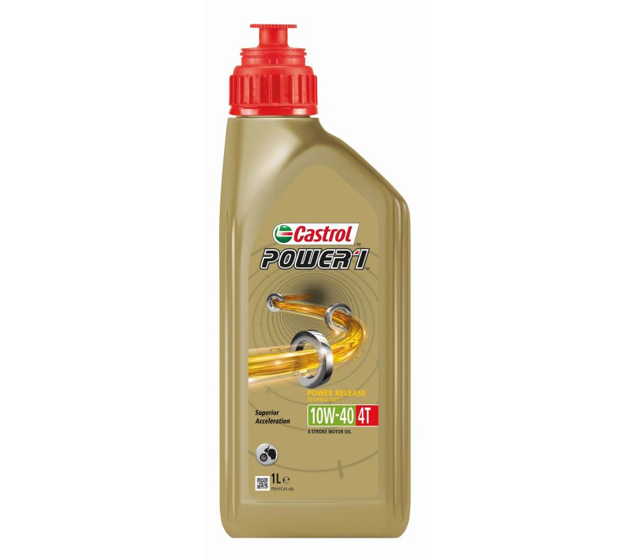 OLEJ CASTROL 10W40 1L POWER 1 4T / MOTOCYKLE