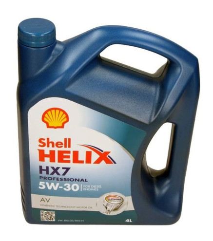 OLEJ SHELL 5W30 4L AV HELIX HX7 PROFESSIONAL C3 / 502.00 505.00 505.01