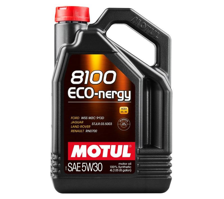 OLEJ MOTUL 5W30 4L 8100 ECO NERGY SL/CF / A5/B5 / WSS M2C 913D / RN0700 / STJLR.03.5003 / HONDA / VOLVO