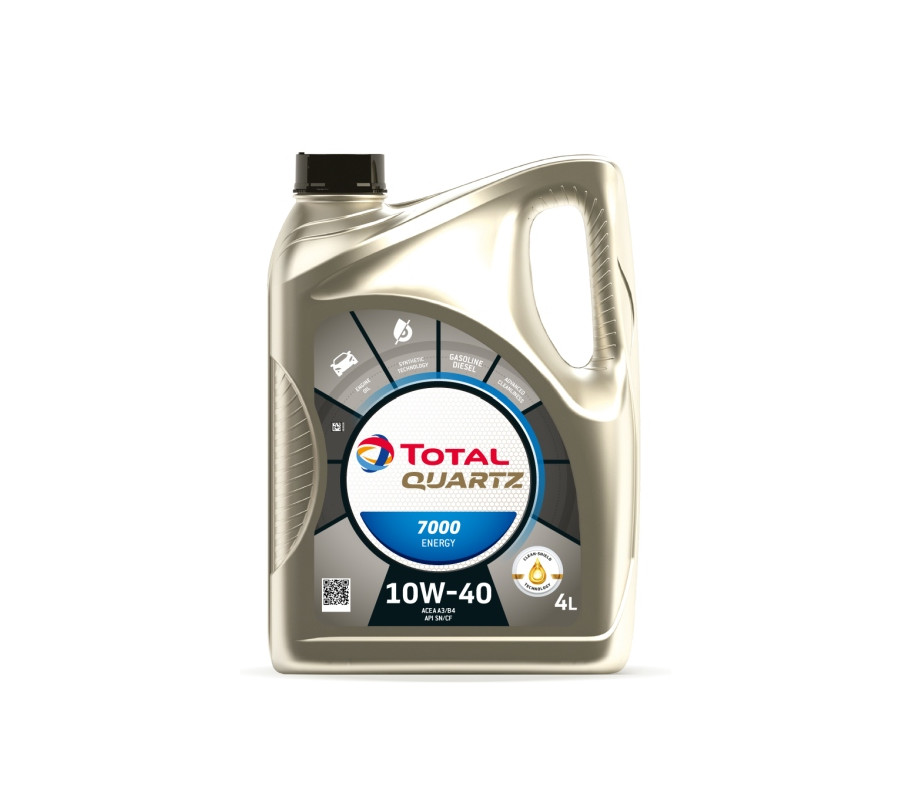 OLEJ TOTAL QUARTZ 10W40 4L 7000 ENERGY A3/B4 / SN/CF / 229.1 / 501.01 505.00