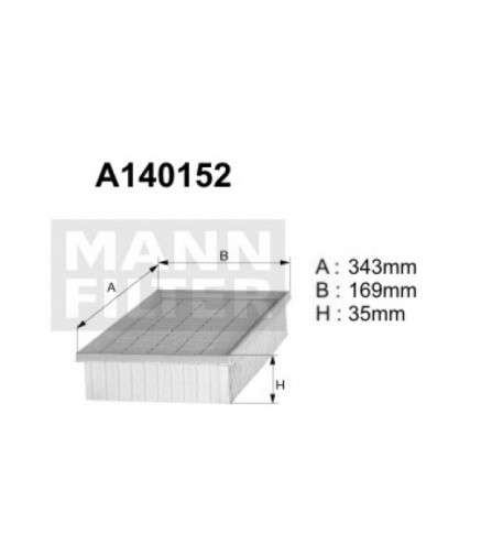 A140152 Filtr powietrza Denckermann