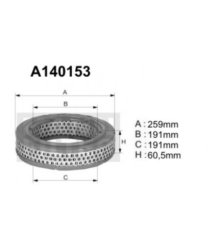 A140153 Filtr powietrza Denckermann