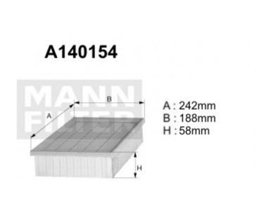 A140154 (AP020/1) Filtr powietrzaDenckermann