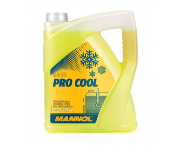 PŁYN DO CHŁODNIC MOTO. PROCOOL -40°C/+135°C 5L / MANNOL