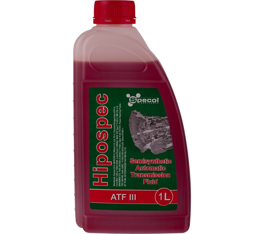 OLEJ SPECOL HIPOSPEC ATF III 1L PÓŁSYNT. / PRZEKŁADNIOWY DEXRON III